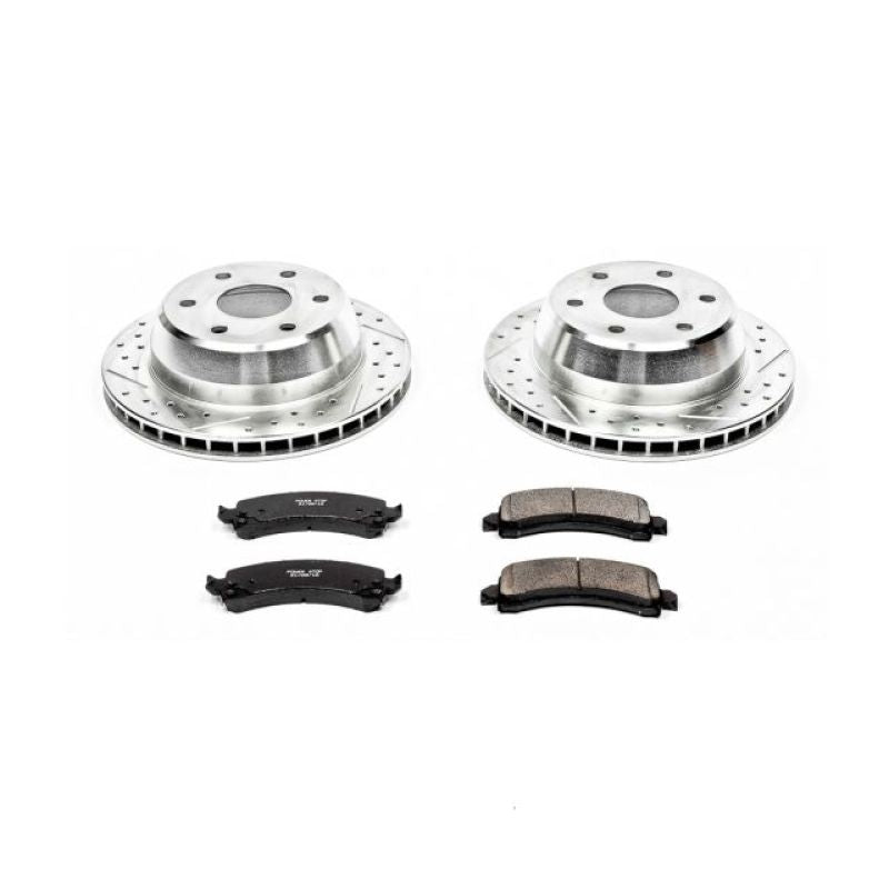 PowerStop K2047 fits Cadillac 03-06 Escalade Rear Z23 Evolution Sport Brake Kit