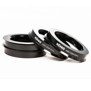 Konig HR735410AL Aluminum Hub Ring Set (4pcs) - 73.1mm O.D. / 54.1mm I.D.