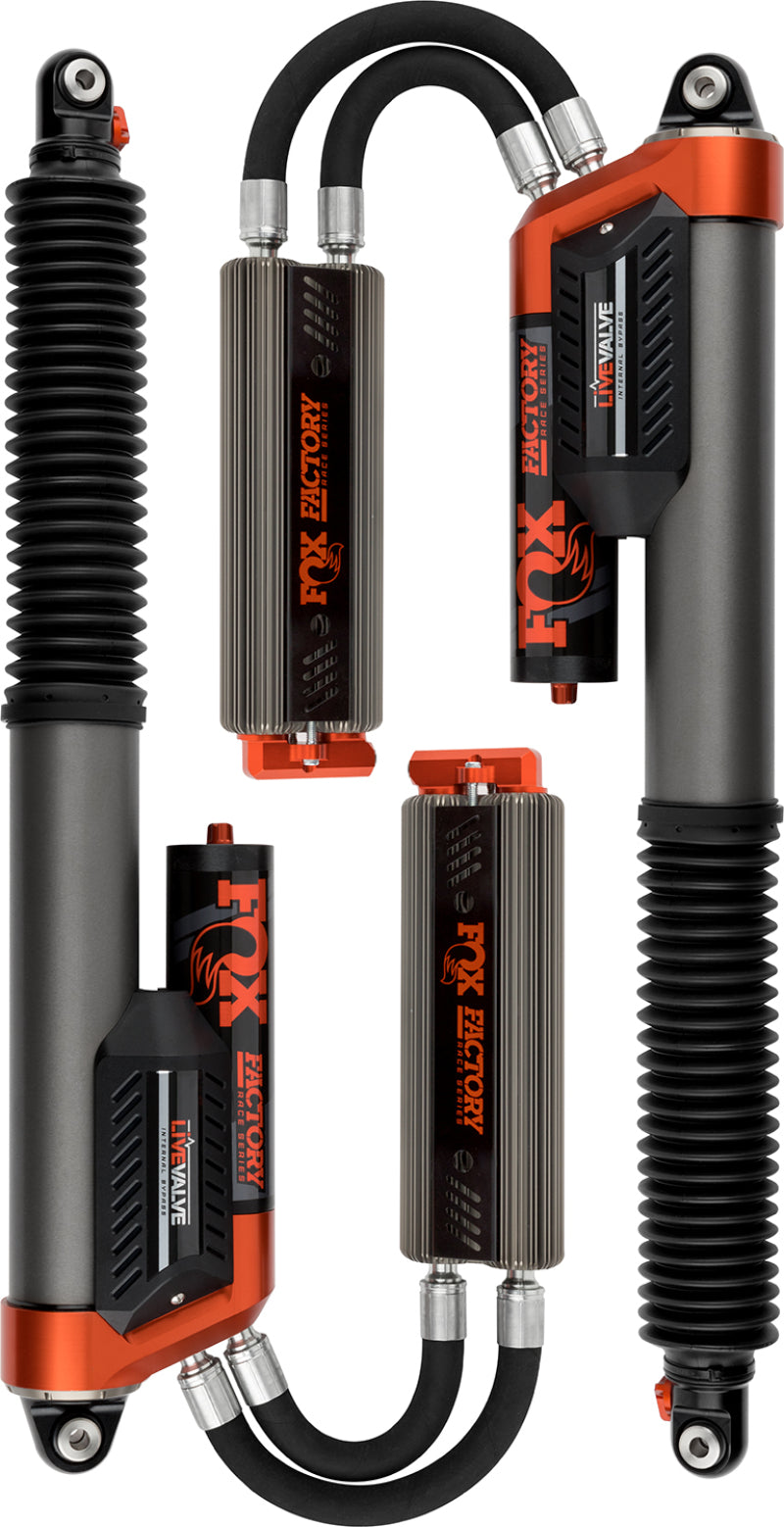 Fox 883-09-153 fits Ford Raptor 3.0 Factory Series 12.3in External QAB P/B External Cooler Shock Set