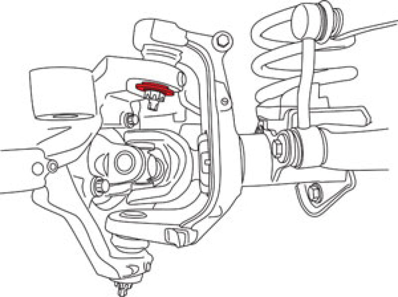 SPC Performance 23401 fits Jeep 1/4 Deg. Camber Sleeve