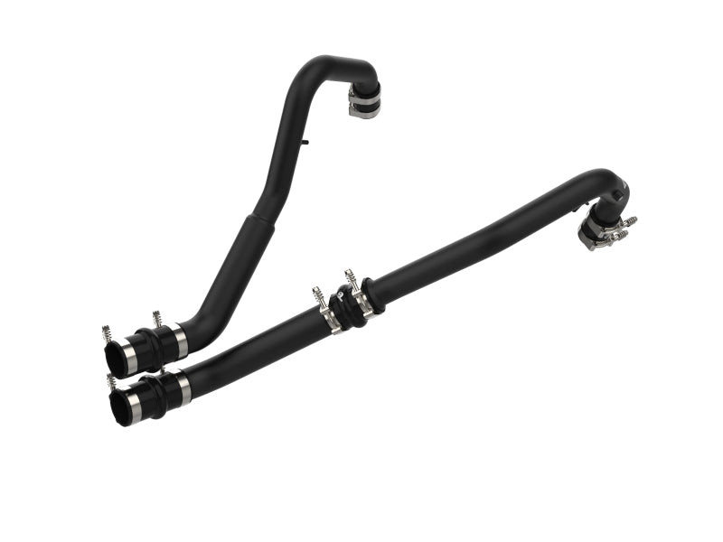 AFE 46-20478-B unner Intercooler Hot Charge Pipe Black 2-2.5in 2021+ fits Ford