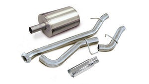 CORSA Performance 24261 Corsa 1999-2007 fits Chevrolet Silverado Reg. Cab/Short Bed 1500 4.8L V8 Polished Sport Cat-Back Exhaust