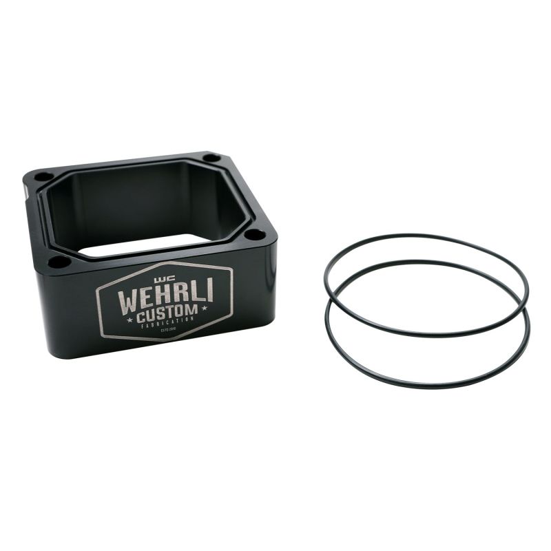 Wehrli WCF100338-BBF 98.5-07 fits Dodge 5.9L Cummins Billet Intake Spacer - Blueberry Frost