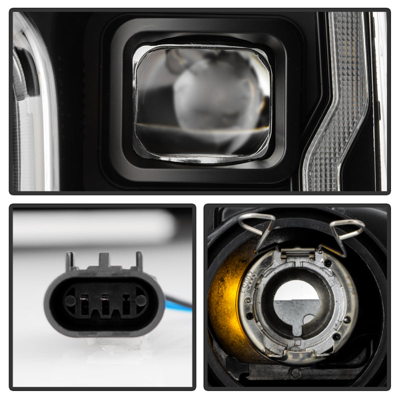 Spyder 5088628 Signature fits Ford 20-22 F250/F350 (Halogen) Proj. Headlights -