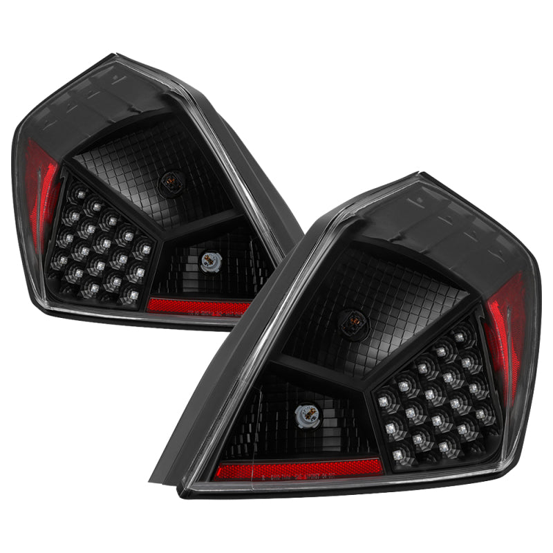 xTune 9039492 fits Nissan Altima 07-12 Sedan LED Tail Lights - Black ALT-JH-NA0