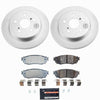 Power Stop 24-26 Toyota Corolla Cross Rear Z23 Coated Brake Kit