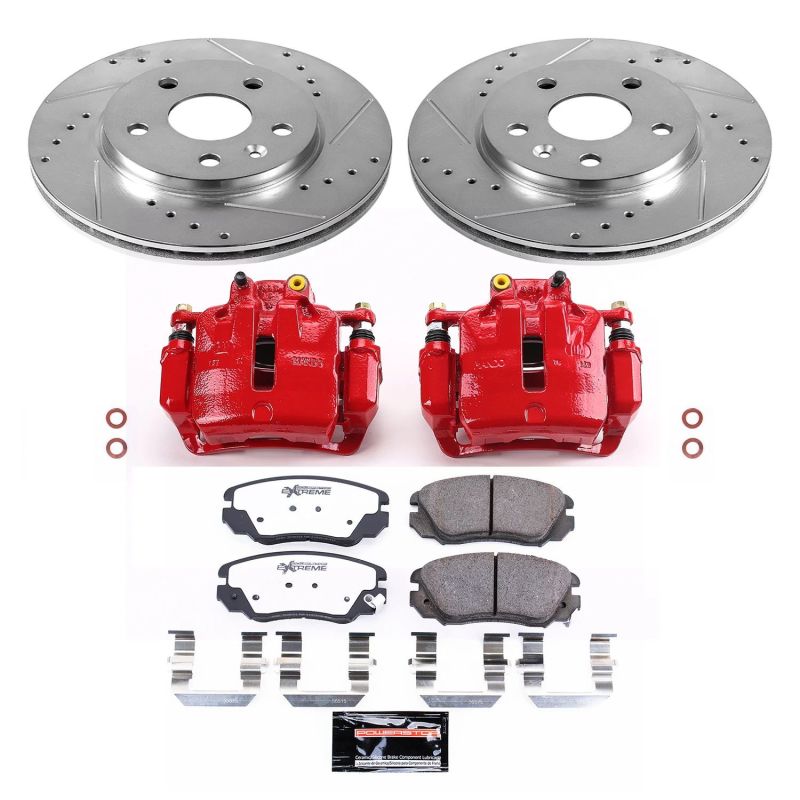 PowerStop fits Buick LaCrosse Front Z26 Street Warrior Brake Kit w/Calipers