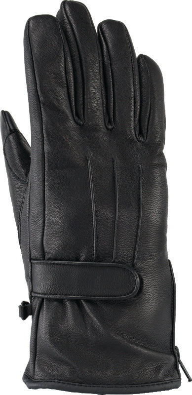 Kuryakyn 094516 Kuryakyn Leather By River Road Taos Cold Weather Gloves Black Womens - Small