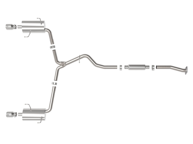 AFE 49-36804-P ubaru Forester XT 14-18 H4-2.5L Takeda 2-1/2in to 2-1/4in 304 SS