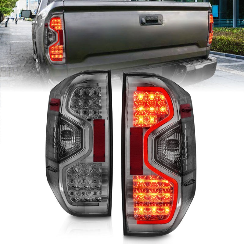 ANZO 311234 2015 fits Toyota 14-20 Tundra LED Taillights Smoke