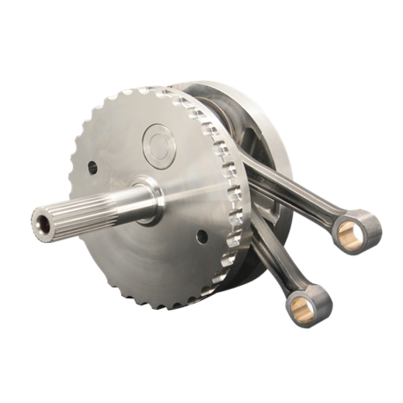 S&S 320-0350 Cycle 2007+ BT 4-3/8in Stroke Flywheel Assembly w/ Sprocket Shaft B