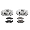 PowerStop K749 fits Infiniti 99-02 G20 Front Z23 Evolution Sport Brake Kit