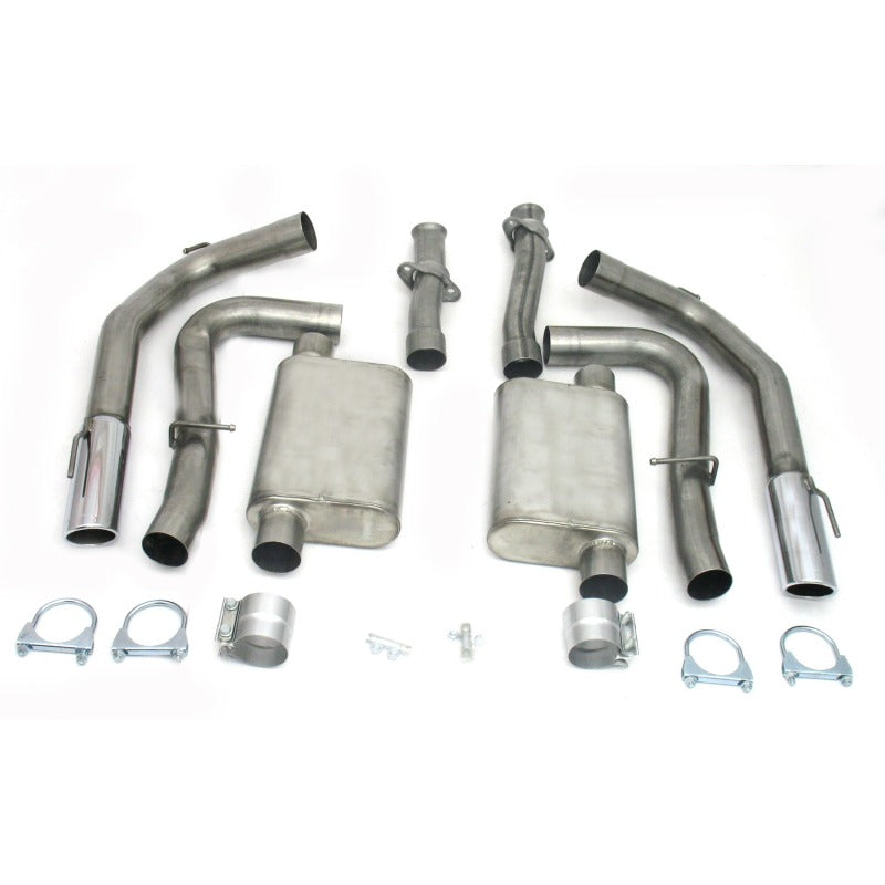 JBA 40-2625 99-04 fits Ford Mustang fits Cobra IRS 4.6L 4V 409SS Dual Rear Exit Cat-Back Exhaust