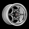 Weld 79LB8050Y26A S79 HD S79 18x5in / 6x135 BP / 2.6in BS Black Center - Polished Shell Wheel