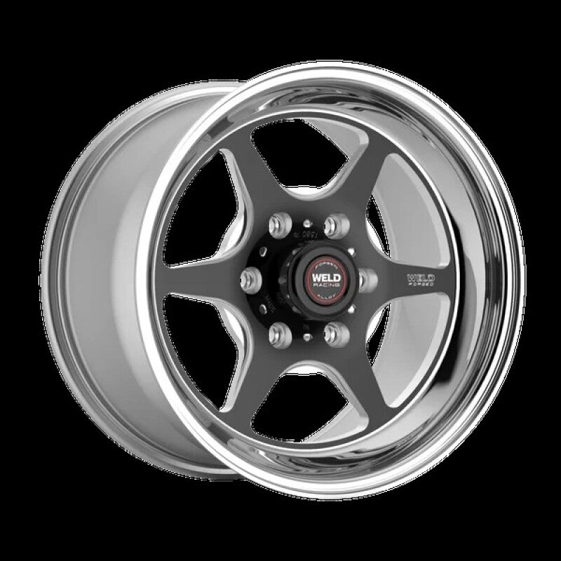 Weld 79LB0070Y45A S79 HD S79 20x7in / 6x135 BP / 4.5in BS Black Center - Polished Shell Wheel