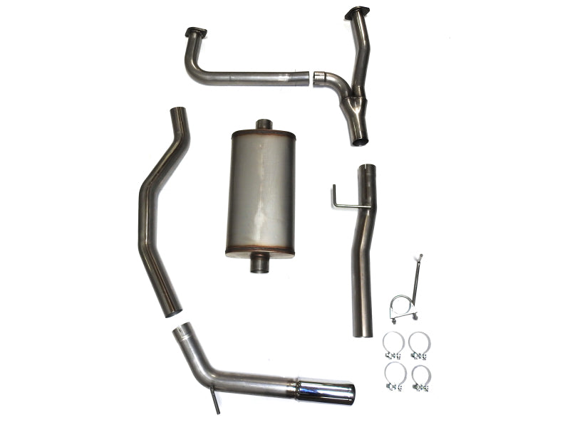 JBA 40-1402 16-20 fits Nissan Titan XD (Excl Long Bed) 5.6L 409SS Single Rear Exit Cat-Back Exhaust