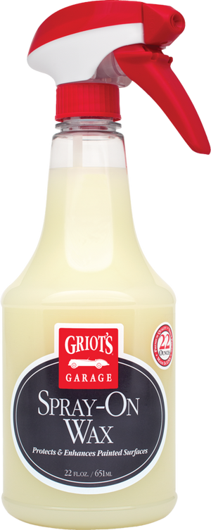 Griots Garage 10962 Spray-On Wax - 22oz