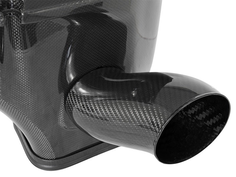 AFE 54-72203-SF um GT Carbon Fiber Dynamic Air Scoop 15-18 fits Dodge Challenge