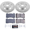 PowerStop K7318 fits Ford 16-18 Focus Front Z23 Evolution Sport Brake Kit