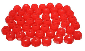 Energy Suspension 9.13124R Tie-Rod End Boot - Oct (50) - Red