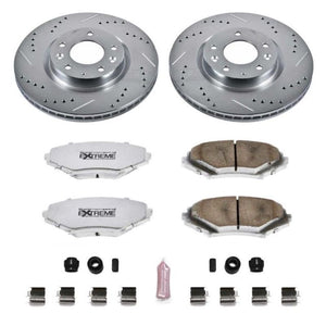 PowerStop K2964-26 04-08 fits Mazda RX-8 Front Z26 Street Warrior Brake Kit