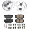 PowerStop K3068 fits Lexus 07-12 ES350 Rear Z23 Evolution Sport Brake Kit