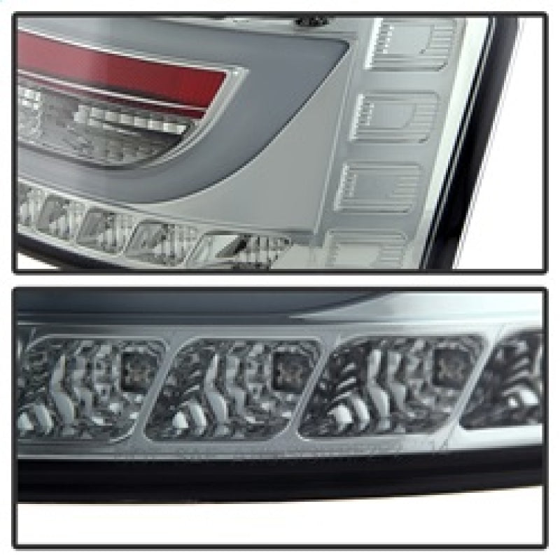 Spyder 5080776 fits Audi 05-08 A6 4Dr Sedan Only Light Bar LED Tail Lights Smke