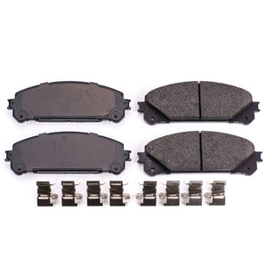 PowerStop 17 fits Lexus NX200t Front Z17 Evolution Ceramic Brake Pads w/Hardware