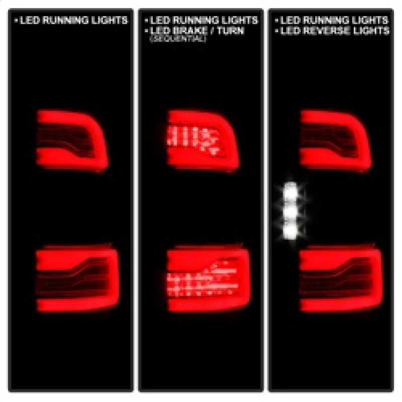 Spyder 5089144 Apex 19-23 fits Dodge Ram 1500 (w/ Factory LED) LED Tail Light -