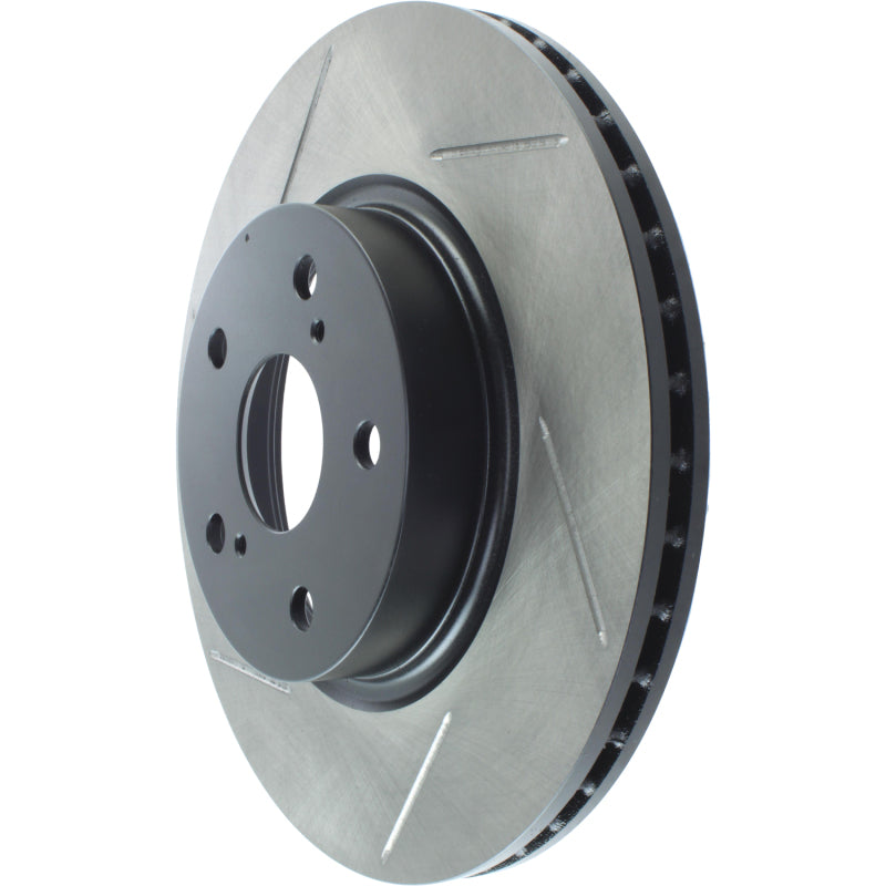 Stoptech 126.44040SR Power Slot 86-92 Supra ALL Front Right SportStop Slotted Rotor