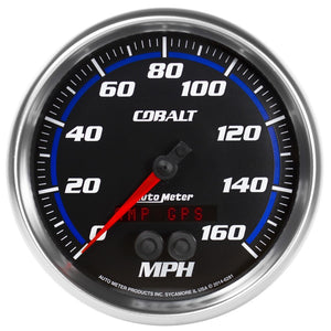 AutoMeter 6281 Autometer Cobalt 5in 0-140MPH In-Dash Electronic GPS Programmable Speedometer