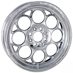 Weld  766B-50814 Magnum Import 15x8 / 5x100mm BP / 4in. BS Black Wheel - Non-Bea
