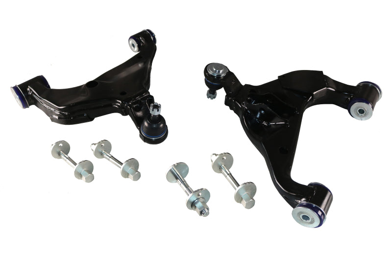 SuperPro TRC472 05-15 fits Toyota Hilux 4WD Adjustable Control Arm Kit