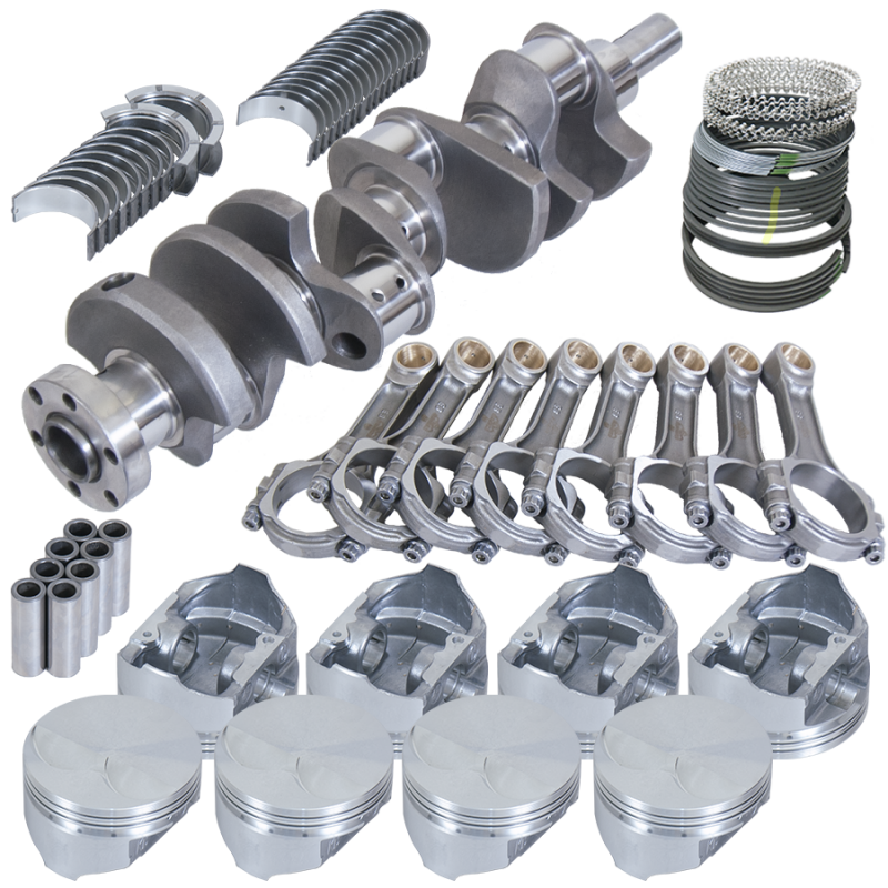 Eagle 16022000 fits Ford 289/302 3.400in Crank 5.400in I-Beam Rods -5cc Flat Top 4.000in Pistons Rotating Assembly
