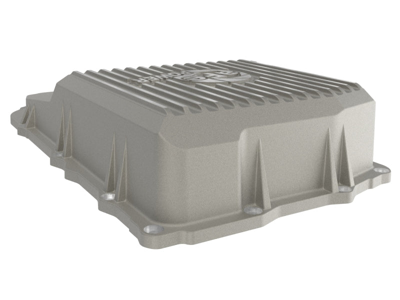 aFe 46-71310A POWER 21-24 Ram TRX (8HP90/95 Trans) Street Series Transmission Pan - Raw w/ Machined Fins