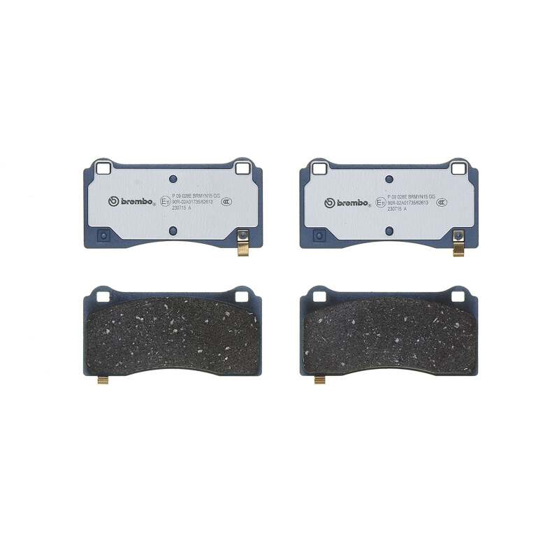 Brembo OE P09028E 17-21 fits Tesla/2021 Y EVPad BrakePad