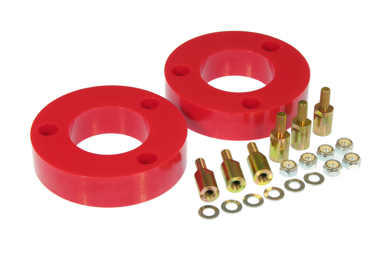 Prothane 6-1713 09+ fits Ford F150 Front Coil Spring 2in Lift Spacer - Red