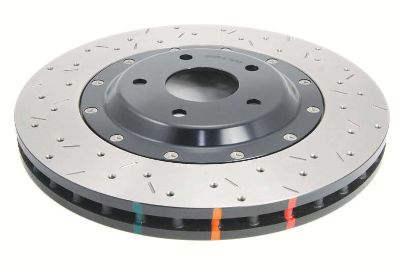 DBA DBA52992BLKXS fits Corvette C6 Z06 Frt Drilled/Slotted 2 Pc Rotor Black Hat