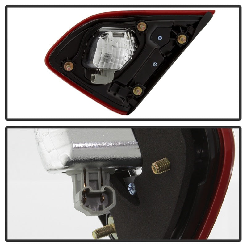 xTune 9943027 16-18 fits Nissan Altima 4DR Driver Side Tail Light - OEM Inner L