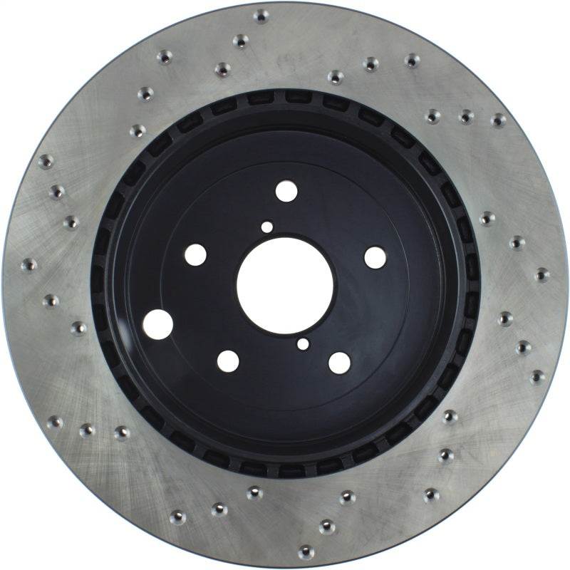 Stoptech 128.47030CL 08-17 Subaru WRX Cryo Drilled Sport Left Rear Rotor