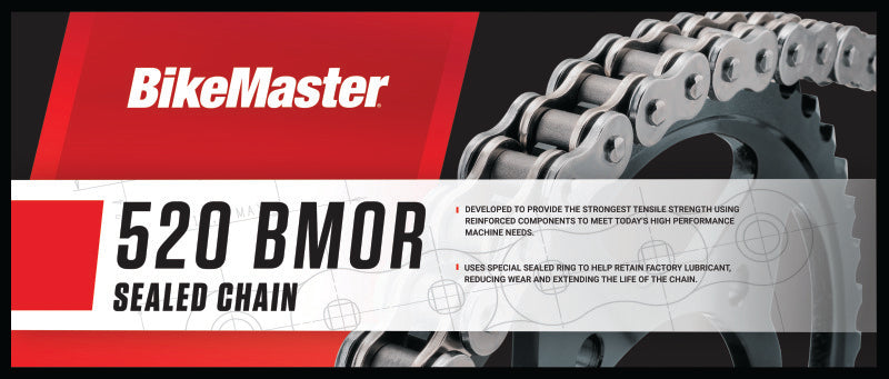 BikeMaster 197220 BikeMaster 520x82 BMOR O-Ring Chain