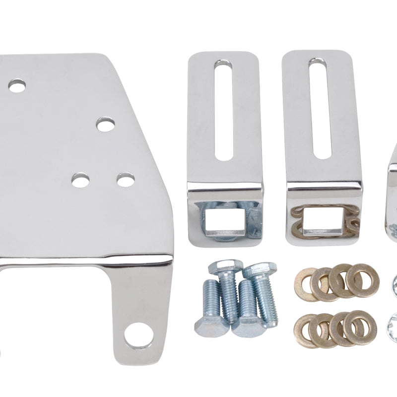 Edelbrock 8030 Chrome fits Chevy Thro Brkt