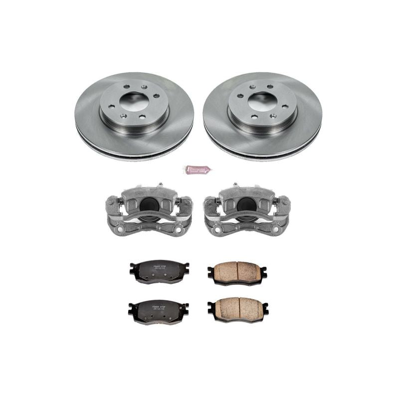 PowerStop fits Hyundai 06-11 Accent Front Autospecialty Brake Kit w/Calipers