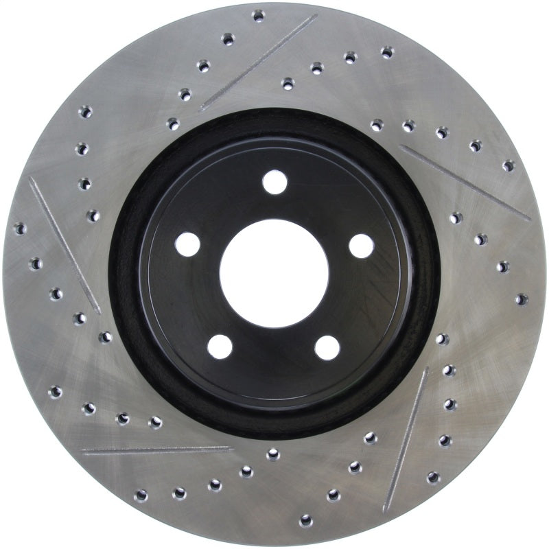 Stoptech 127.65146R 14+ fits Ford Focus ST w/ 335mm Brakes Front Right Slotted & Drilled Rotor
