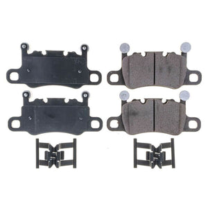PowerStop 17 1740 17 fits Porsche Panamera Rear Z17 Evo Ceramic Pad w/Hardware