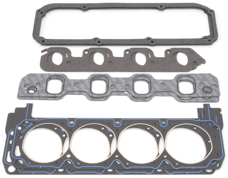 Edelbrock 7377 Gasket Kit Top End fits Ford 302/351W E-Boss/Clevor for Use w/ Perf RPM Cyl Hds