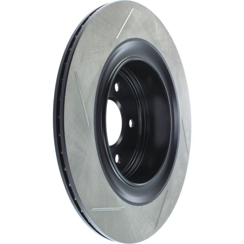 Stoptech 126.42093SL Power Slot 07-08 fits Infiniti G35 2WD Sport Sedan / 08-09 G37 SportStop Slotted Rear Left Roto