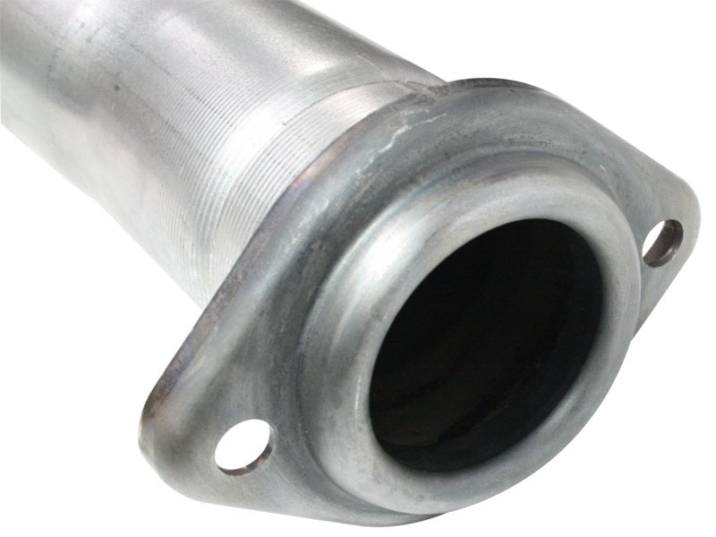 AFE 49-03041-B Exhaust 4in Aluminized Cat-Back w/ 304 SS Black Tip 11-13 fits F