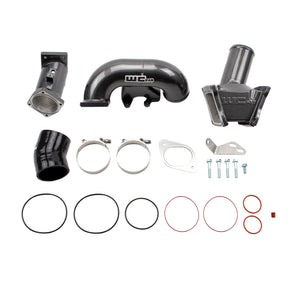 Wehrli WCF100164-GB LMM Duramax High Flow 3in Y-Bridge Kit-Gloss Black
