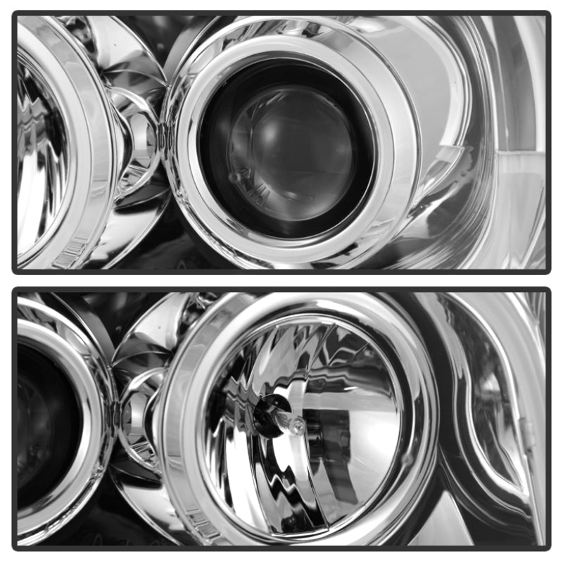 Spyder 5079510 fits Ford 07-13 Expedition Projector Headlights Light Tube DRL C